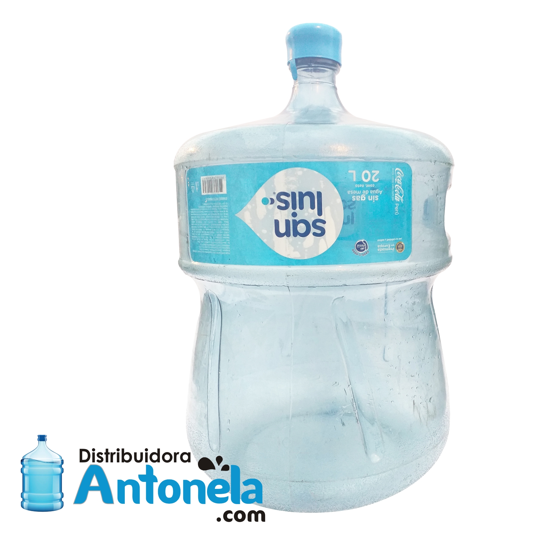 Bidon de agua de Mesa San luis de 20 litros - Bidones de agua ,  DISTRIBUIDORA ANTONELA