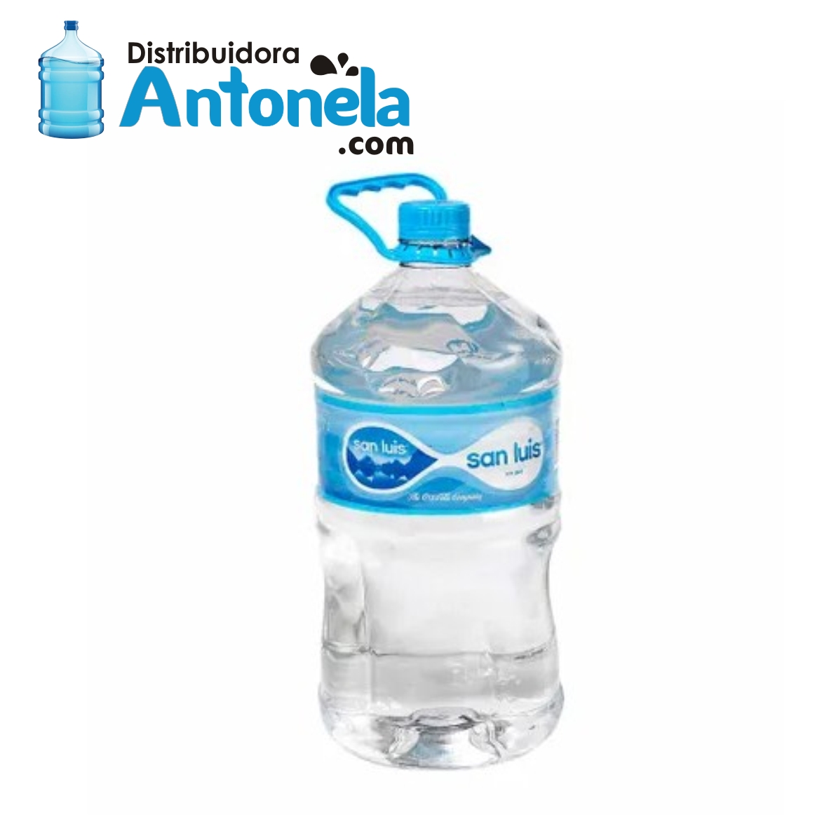 Bidon de agua de mesa San Luis 20 lt. Retornable - ALDAZ Distribuidora de  Bidon de Agua